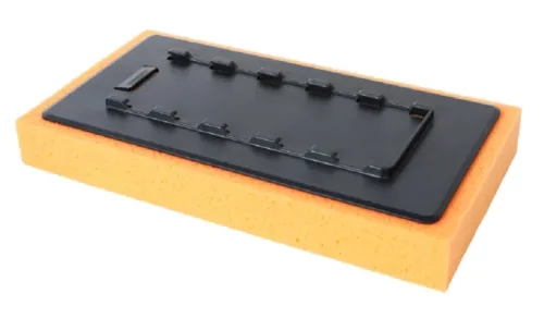 Губка малярная BIHUI для затирки съемная из полиуретана, 340×180×40мм / строительство и ремонт