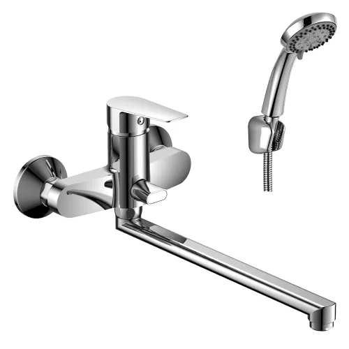 Смеситель Rossinka для ванны, однорычажный, из латуни, хром