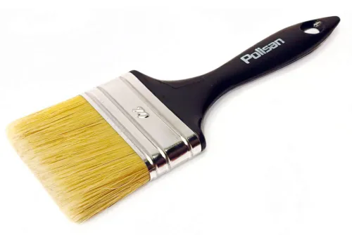 Кисть малярная Polisan 3 профессиональная, плоская, 70мм