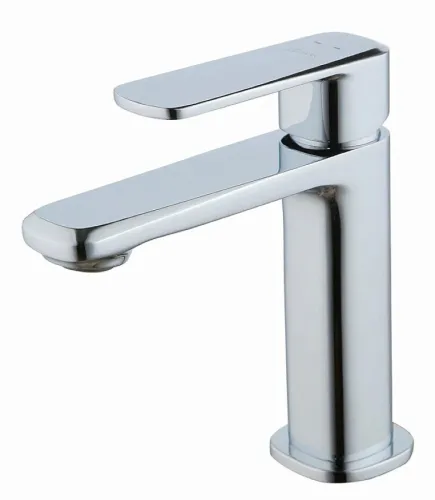 Смеситель Lemark / Лемарк Melior для раковины, однорычажный, из латуни, цвет хром, излив 112мм / сантехника