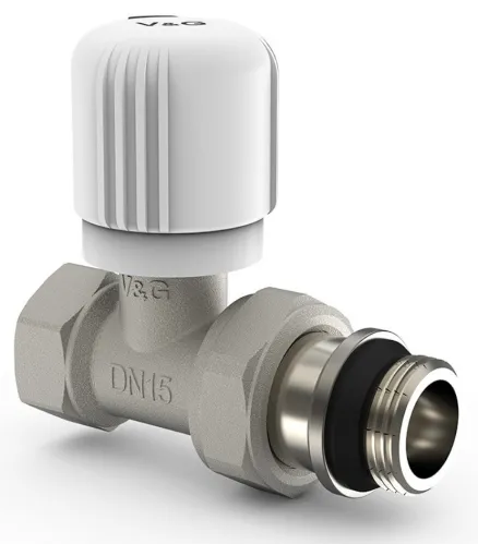 Вентиль радиаторный V&G VALOGIN VG-601102 прямой 3/4"