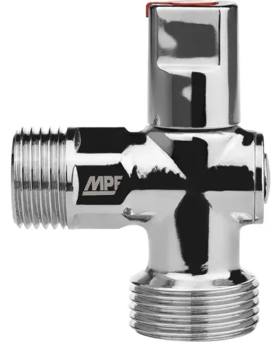 Кран шаровый Masterprof угловой 3/4", 1/2", ИС.081200