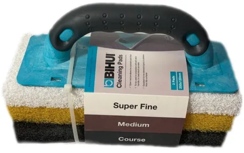 Губка для затирки BIHUI CSPK4 с ручкой, 3шт