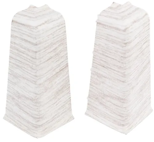 Угол наружный для плинтуса MIXTON 7011, серый, ПВХ, 70мм, 2шт