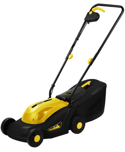 Газонокосилка электрическая Huter ELM-1100, травосборник 28л