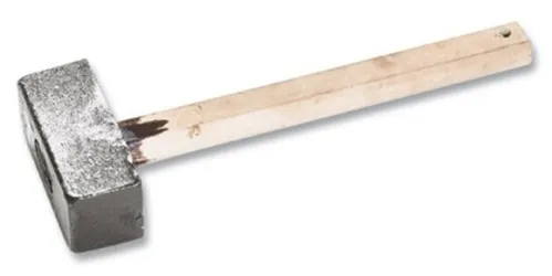 Кувалда кованая с деревянной рукояткой 6кг, сталь, арт. 2162