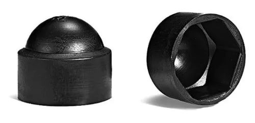 Заглушка декоративная MIXTON, черная, 17мм, 18шт, 29-0060