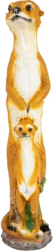 Фигурка садовая PARK Сурикат с детёнышем, полистоун, 50см