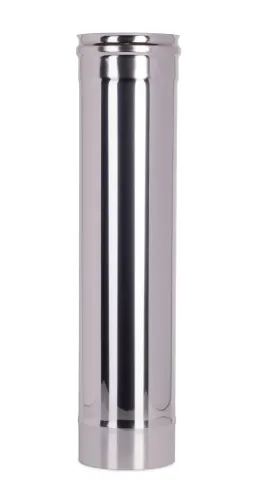 Труба дымоходная Сталь Мастер AISI 430 0.5мм, 120мм, 0.5м