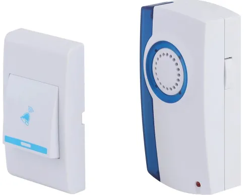 Звонок дверной ЭРА А04 беспроводной, 32 мелодии, белый, размером 98×52×30мм / товары для дома