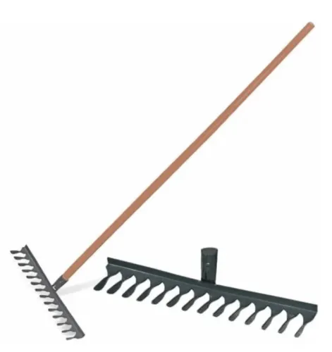 Грабли Павлово с черенком витые, садовый инструмент