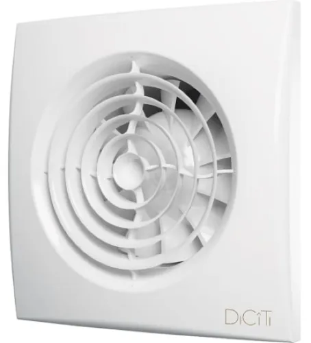 Вентилятор вытяжной ЭРА AURA 4C, белый, 100мм, 90м3/час, 8.4Вт