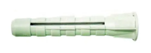 Дюбель KEW / Кев SUPER универсальный с бортом, нейлоновый, серый, 14×76мм, 3шт. / крепеж и фурнитура