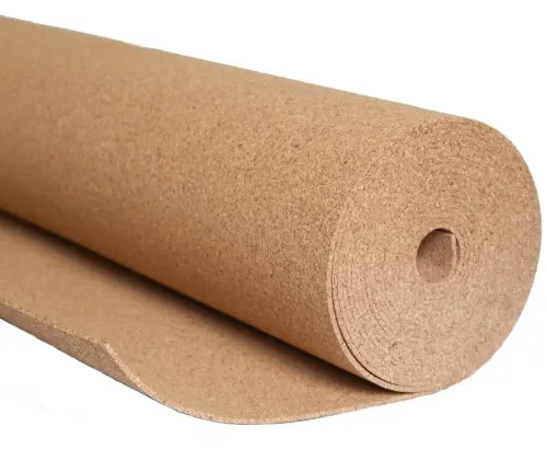 Подложка звукоизоляционная, пробка, 10м², 1000×10000×2мм, Португалия