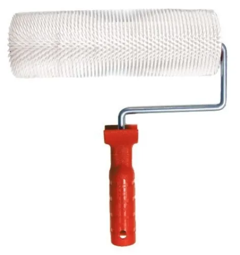 Валик игольчатый 888, белый пластик, 240мм, иглы 14мм