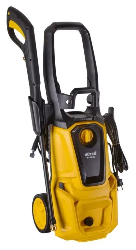 Мойка высокого давления Huter / Хутер W195-QL электрическая, цвет желтый, 230В, 195бар, 420л/ч, 2500Вт / оборудование