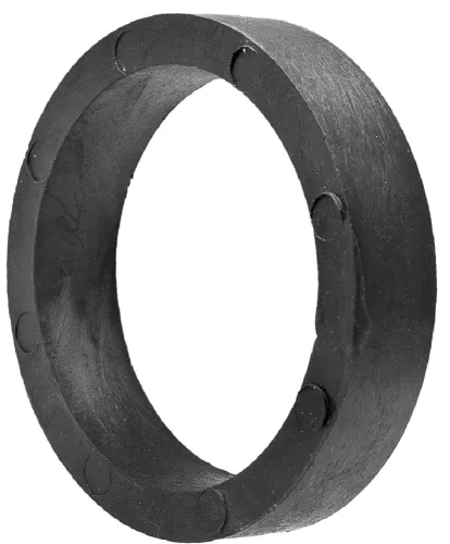 Манжета для унитаза Симтек под смывной бачек для канализации, резиновая, черная, 74х94мм / сантехника