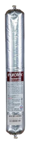 Герметик акриловый Eurotex / Евротекс шовный для дерева, цвет орех, 0.6л / строительство и ремонт