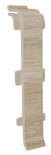 Соединитель для плинтуса MIXTON 7033, ПВХ, бежевый, 70×20мм