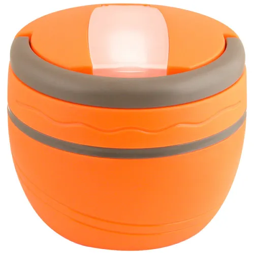 Термос-контейнер Mallony, пластиковый, 500мл, с ложкой