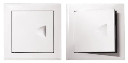 Ревизионный люк Event / Эвент Планета сантехнический, металлический, белый, 20×30см / строительство и ремонт