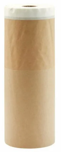 Бумага защитная Rollingdog, укрывная на ленте, 30см x 25м, арт. 81418