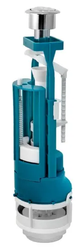 Арматура для унитаза ИнкоЭр двухрежимная кнопочная, из пластика, хром / сантехника