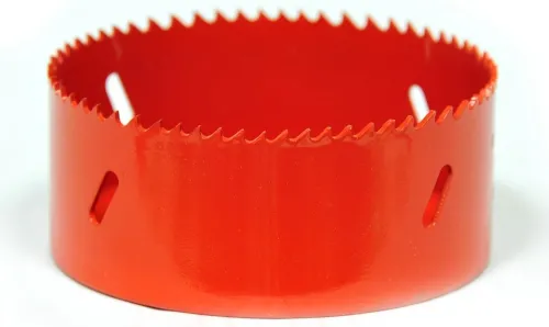 Коронка биметаллическая Elitech / Элитек универсальная, диаметр 102мм, 5/8дюйма / оснастка