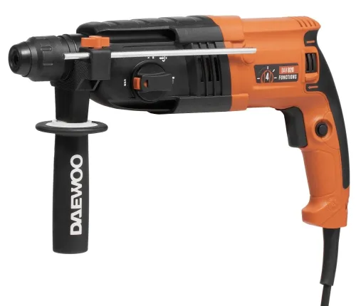 Перфоратор Daewoo DAH 820, черно-оранжевый, SDS+, 3 режима, 3Дж, 820Вт