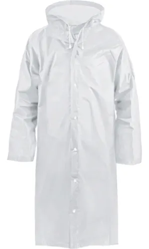 Плащ-дождевик Komfi с капюшоном из EVA, белый, 75х120см