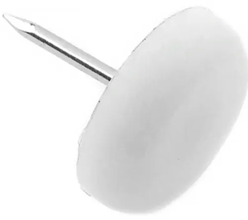 Накладки на ножки мебели Element 16мм, белые, 4шт