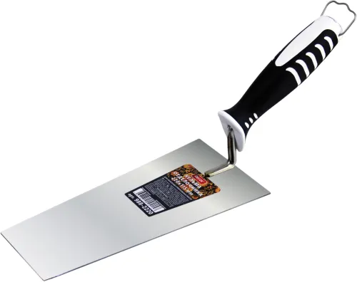 Кельма DECOR из нерж. стали с ручкой, 115x220мм, арт. 988-2220