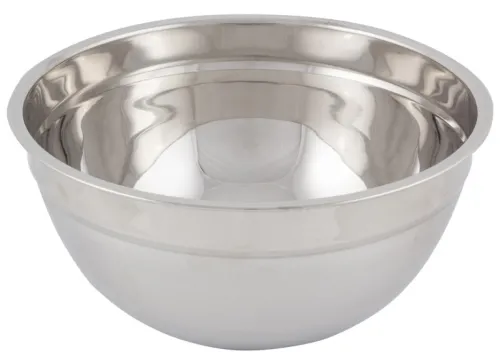 Миска Mallony / Маллони Bowl-Ring-22 со смешанной полировкой, из нержавеющей стали, серебристая, 2.5л / кухонные принадлежности, посуда