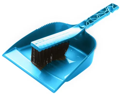 Набор для уборки SVIP / Свип Практик щетка-сметка для пола с совком, цвет аквамарин, 2 предмета / хозяйственные товары