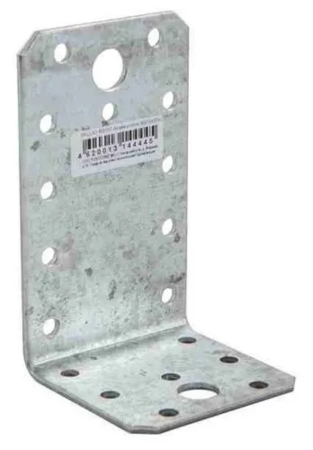 Крепежный уголок Rock Solid Connection, ассиметричный, 50x90x55x2мм