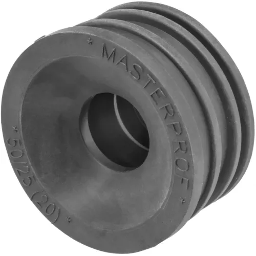 Манжета для унитаза Masterprof переходная резина черная