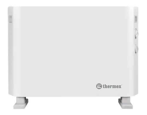 Конвектор электрический Thermex / Термекс Pronto 2000M White в металлическом корпусе, белый, 570х430х130мм, 2кВт, площадь обогрева 25м², IPX0 / климатическая техника