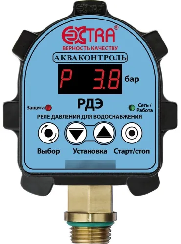 Реле давления Акваконтроль РДЭ-10-2.2, для насосной станции, 9.9бар