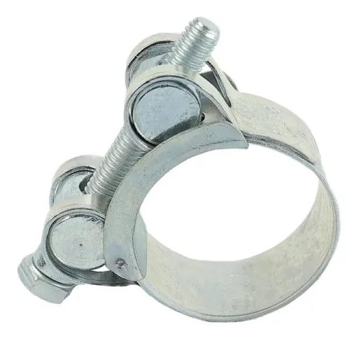 Хомут сантехнический MIXTON / Микстон для труб диаметром 104-112мм, из оцинкованной стали / крепеж