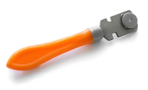 Стеклорез Домарт Master GLASSTON роликовый, вольфрамо-кобальтовый сплав, пластик, оранжевый, длина 170мм / инструменты