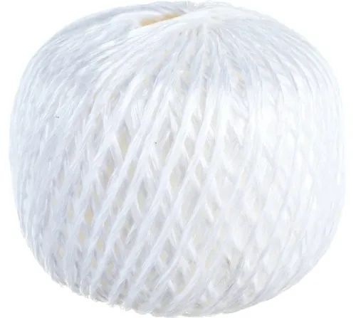 Шпагат МДС для хозяйственно-бытовых целей и упаковочных работ, полипропиленовый, белый, 1000текс, диаметр 2мм, 300м / веревка