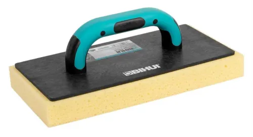 Губка малярная BIHUI для затирки съемная из мягкого полиуретана, 140×280×30мм / строительство и ремонт