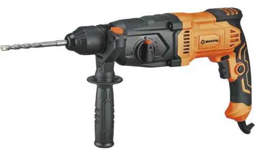 Перфоратор Вихрь П-5А-1000 электрический, желто-черный, SDS+, 3 режима работы, 5Дж, 220В, 1000Вт / инструменты