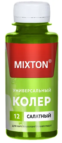 Колер для краски MIXTON универсальный, цвет салатный, 0.1л