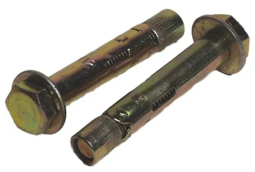 Анкерный болт MIXTON / Микстон для бетона и кирпича, из оцинкованной стали, М12, диаметр установки 16мм, длина 130мм / крепеж