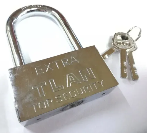 Замок навесной СКОБЯНОЙ стальной 3 ключа 60мм артикул 002451