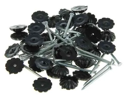 Гвозди декоративные MIXTON / Микстон мебельные, стальные, цвет черный, 25мм, 40шт. / крепеж и фурнитура