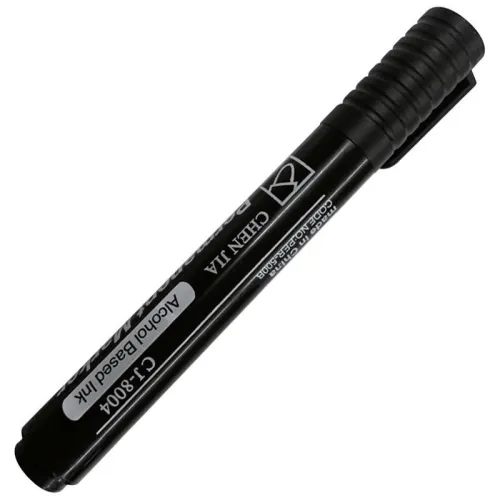 Маркер PARK / Парк перманентный разметочный, в пластиковом корпусе, черный, линия 4мм / инструменты