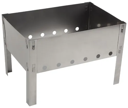 Мангал Ecos стальной, сборно-разборный, 350х240х240мм, 008478