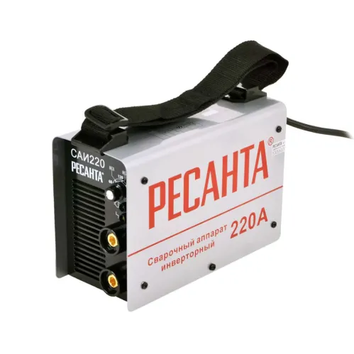 Сварочный аппарат Ресанта САИ 220 инверторный, 10/220А, 220В, 6.6кВт, IP21 / инструменты
